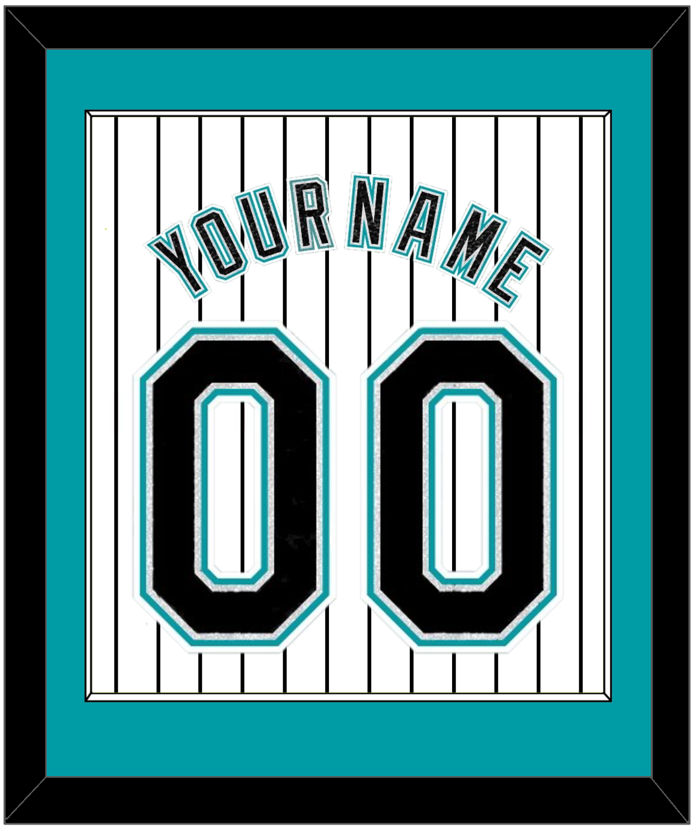 Florida Name & Number - Home White Pinstripes (2003-2011) - Essential Tier 1