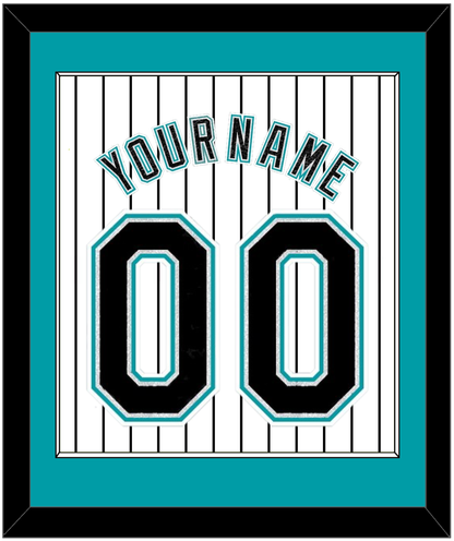Florida Name & Number - Home White Pinstripes (2003-2011) - Essential Tier 1