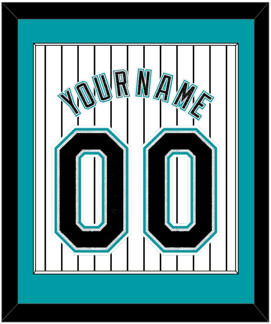 Florida Name & Number - Home White Pinstripes (2003-2011) - Essential Tier 1