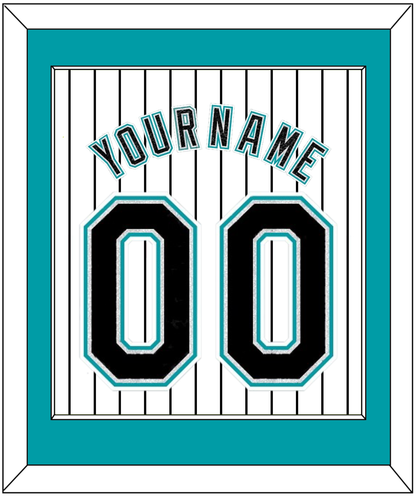 Florida Name & Number - Home White Pinstripes (2003-2011) - Essential Tier 1