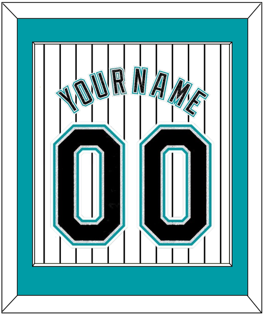 Florida Name & Number - Home White Pinstripes (2003-2011) - Essential Tier 1