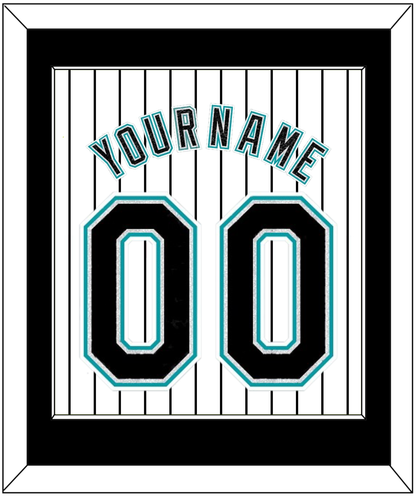 Florida Name & Number - Home White Pinstripes (2003-2011) - Essential Tier 2