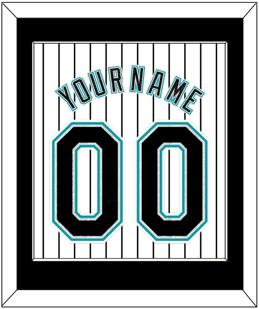 Florida Name & Number - Home White Pinstripes (2003-2011) - Essential Tier 2