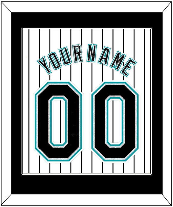 Florida Name & Number - Home White Pinstripes (2003-2011) - Single Mat 2