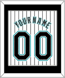 Florida Name & Number - Home White Pinstripes (2003-2011) - Single Mat 2