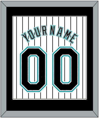 Florida Name & Number - Home White Pinstripes (2003-2011) - Essential Tier 2