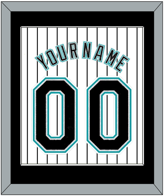 Florida Name & Number - Home White Pinstripes (2003-2011) - Essential Tier 2