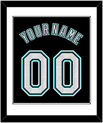 Florida Name & Number - Alternate Black (2003-2011) - Essential Tier 1