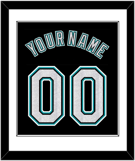 Florida Name & Number - Alternate Black (2003-2011) - Essential Tier 1