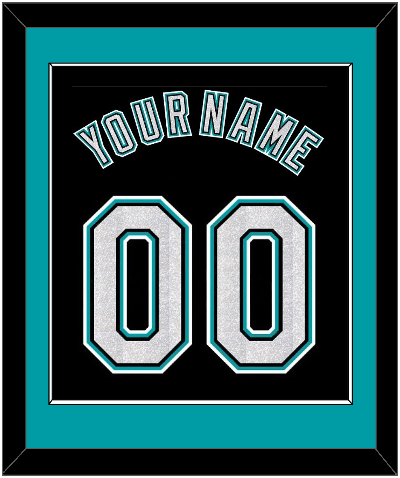 Florida Name & Number - Alternate Black (2003-2011) - Essential Tier 2