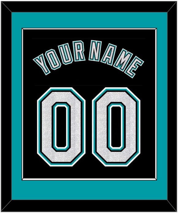 Florida Name & Number - Alternate Black (2003-2011) - Single Mat 2