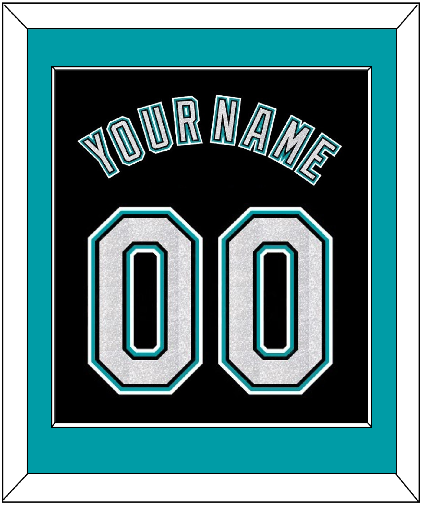 Florida Name & Number - Alternate Black (2003-2011) - Essential Tier 2
