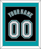 Florida Name & Number - Alternate Black (2003-2011) - Single Mat 2