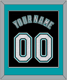 Florida Name & Number - Alternate Black (2003-2011) - Single Mat 2