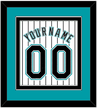 Florida Name & Number - Home White Pinstripes (2003-2011) - Signature Tier 2