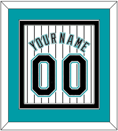 Florida Name & Number - Home White Pinstripes (2003-2011) - Signature Tier 2
