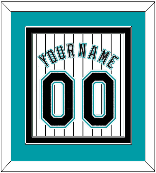 Florida Name & Number - Home White Pinstripes (2003-2011) - Signature Tier 2