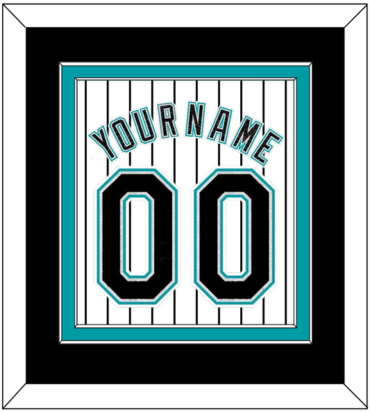 Florida Name & Number - Home White Pinstripes (2003-2011) - Signature Tier 3