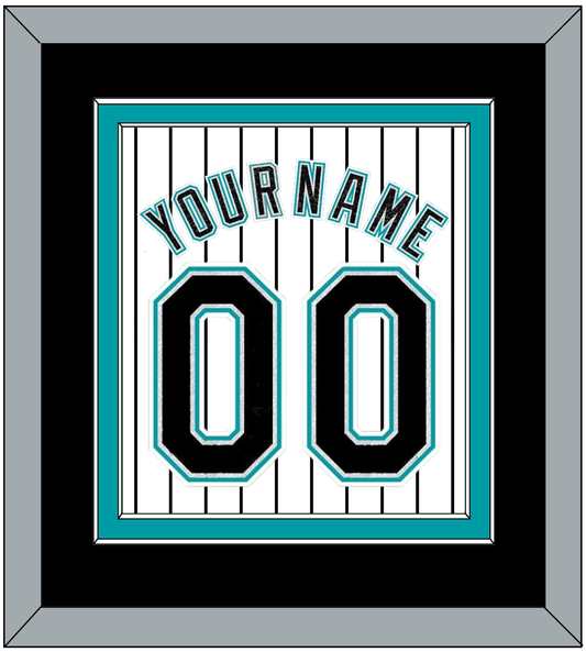 Florida Name & Number - Home White Pinstripes (2003-2011) - Signature Tier 3