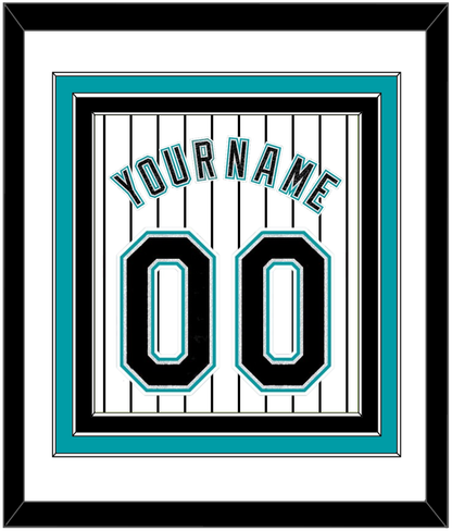 Florida Name & Number - Home White Pinstripes (2003-2011) - Premier Tier 1