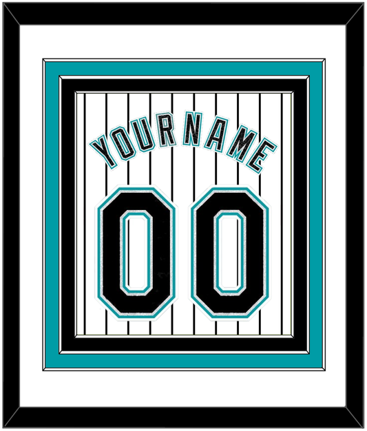 Florida Name & Number - Home White Pinstripes (2003-2011) - Premier Tier 1