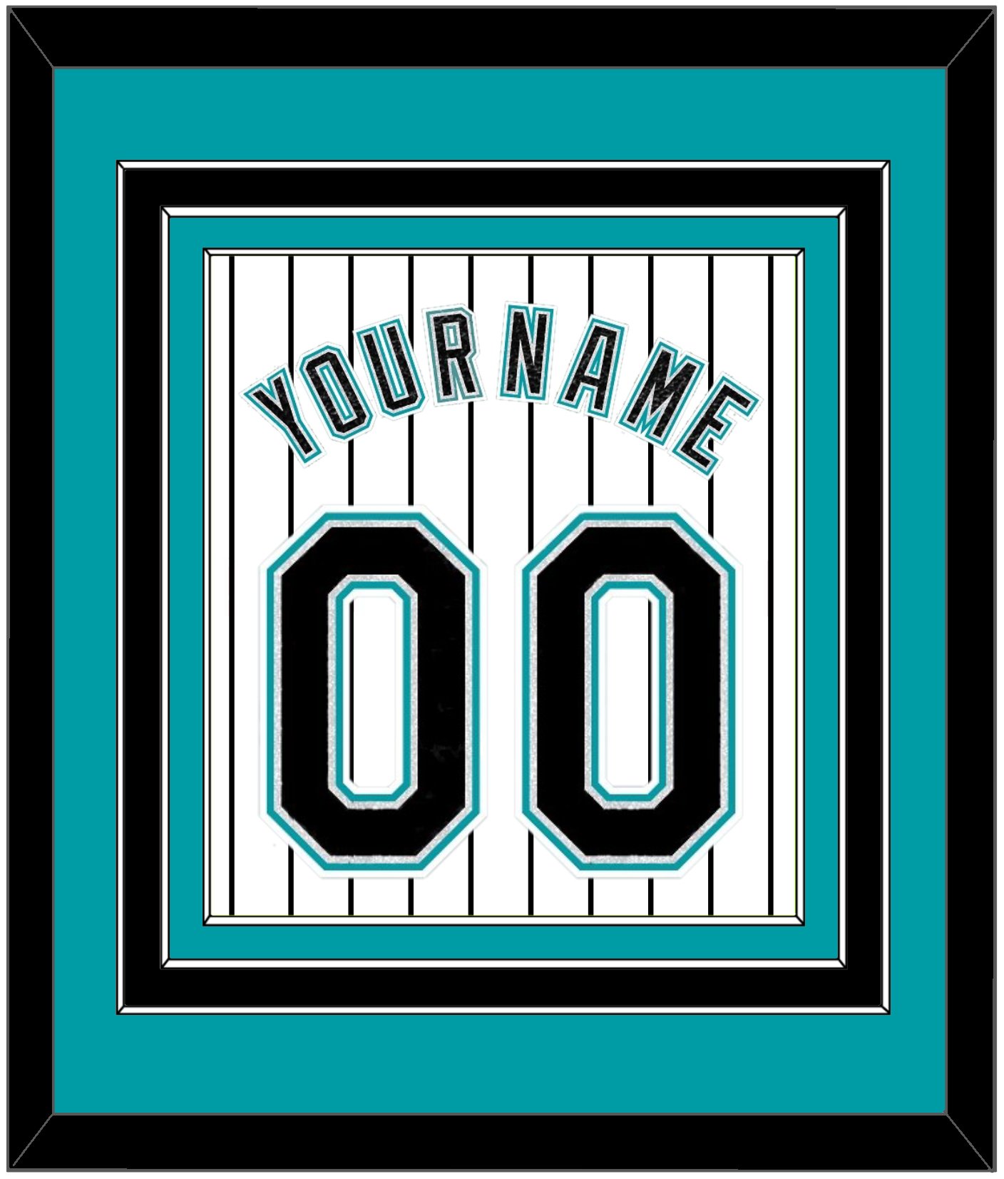 Florida Name & Number - Home White Pinstripes (2003-2011) - Premier Tier 2
