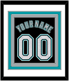 Florida Name & Number - Alternate Black (2003-2011) - Triple Mat 1