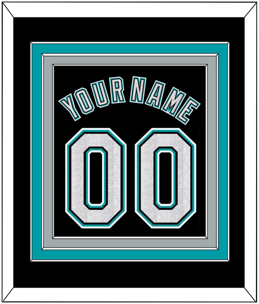 Florida Name & Number - Alternate Black (2003-2011) - Premier Tier 2