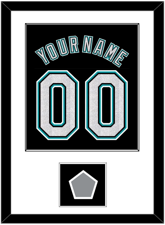 Florida Name & Number With 2003 World Series Champions Patch - Alternate Black (2003-2011) - Essential Tier 1