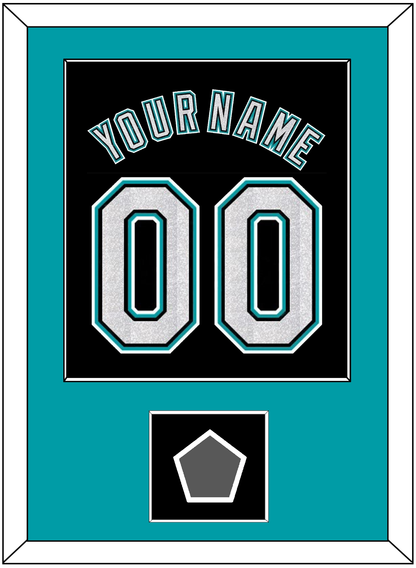 Florida Name & Number With 2003 World Series Champions Patch - Alternate Black (2003-2011) - Essential Tier 2