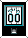 Florida Name & Number With World Series Patch- Home White Pinstripes (2003-2011) - Triple Mat 3