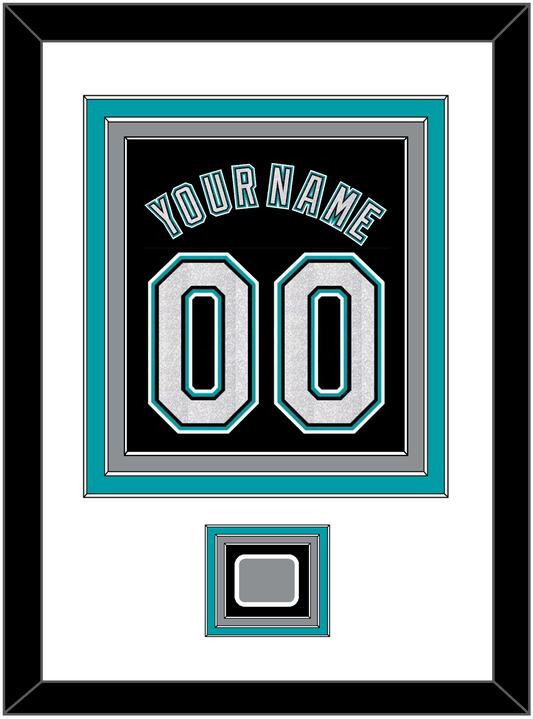 Florida Name & Number With 2003 World Series Champions Patch - Alternate Black (2003-2011) - Premier Tier 1