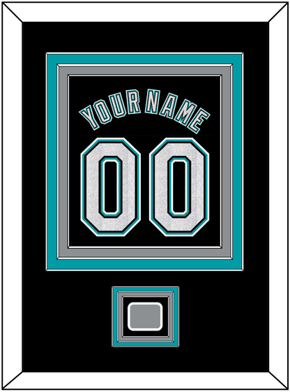 Florida Name & Number With World Series Patch - Alternate Black (2003-2011) - Premier Tier 2