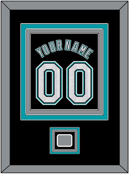 Florida Name & Number With World Series Patch - Alternate Black (2003-2011) - Premier Tier 2