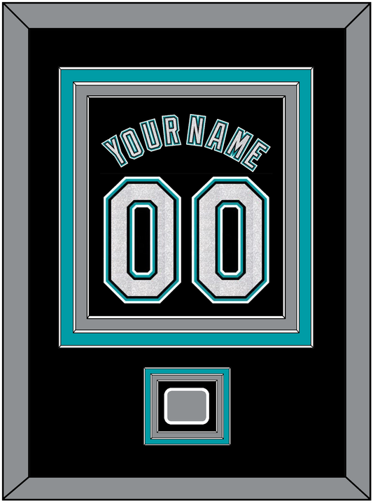 Florida Name & Number With 2003 World Series Champions Patch - Alternate Black (2003-2011) - Premier Tier 2