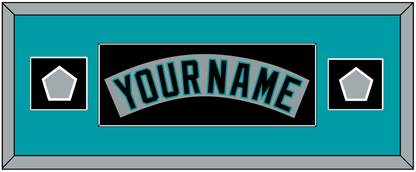 Florida Nameplate & 2 World Series Patches - Road Gray (1993-2001) - Essential Tier 4