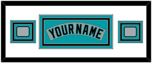 Florida Nameplate & 2 World Series Patches - Road Gray (1993-2001) - Premier Tier 2
