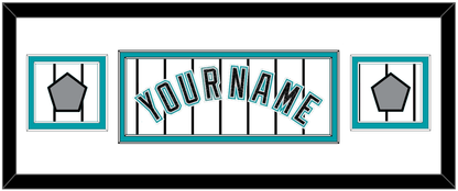 Florida Name & 2 World Series Patches - Home White Pinstripes (2003-2011) - Signature Tier 2