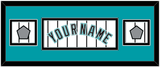 Florida Name & 2 World Series Patches - Home White Pinstripes (2003-2011) - Double Mat 4