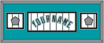 Florida Name & 2 World Series Patches - Home White Pinstripes (2003-2011) - Signature Tier 4