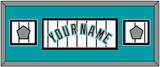 Florida Name & 2 World Series Patches - Home White Pinstripes (2003-2011) - Double Mat 4