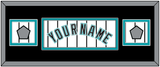 Florida Name & 2 World Series Patches - Home White Pinstripes (2003-2011) - Double Mat 6