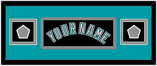Florida Name & 2 World Series Patches - Alternate Black (2003-2011) - Signature Tier 6