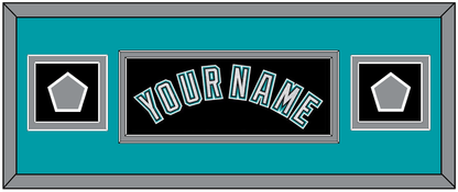 Florida Name & 2 World Series Patches - Alternate Black (2003-2011) - Signature Tier 6