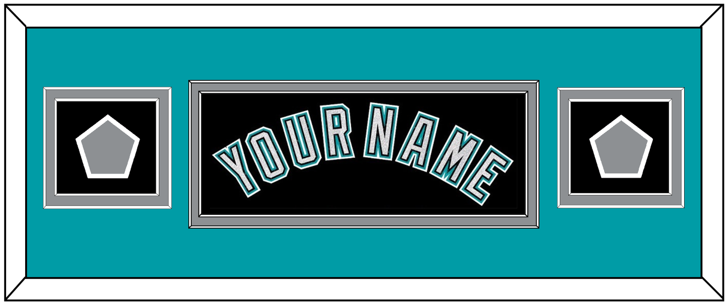 Florida Name & 2 World Series Patches - Alternate Black (2003-2011) - Signature Tier 6