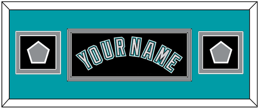 Florida Name & 2 World Series Patches - Alternate Black (2003-2011) - Signature Tier 6