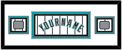 Florida Name & 2 World Series Patches - Home White Pinstripes (2003-2011) - Premier Tier 2