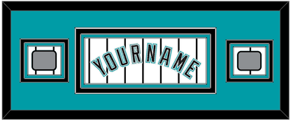 Florida Name & 2 World Series Patches - Home White Pinstripes (2003-2011) - Premier Tier 4