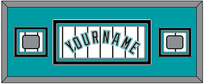 Florida Name & 2 World Series Patches - Home White Pinstripes (2003-2011) - Premier Tier 4