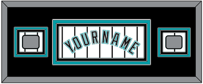 Florida Name & 2 World Series Patches - Home White Pinstripes (2003-2011) - Premier Tier 6